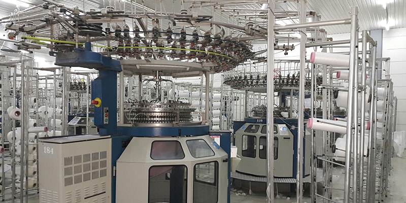 knitting machinery